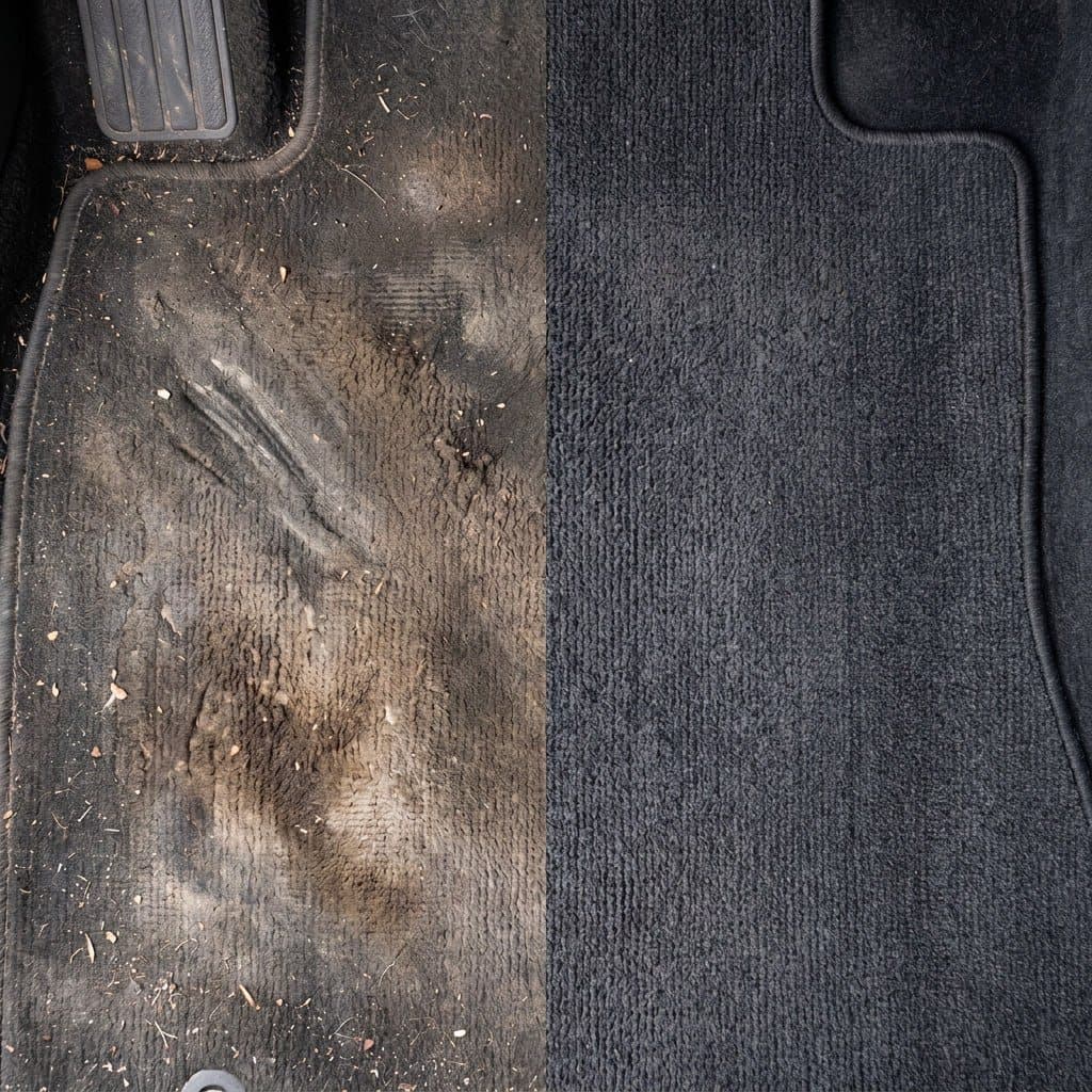 Shampoing des tapis